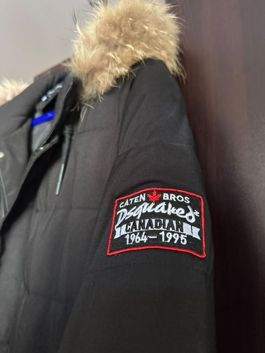 Зимно яке с естествен косъм