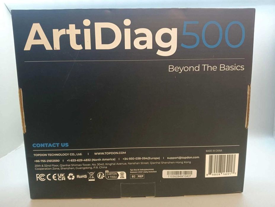TOPDON ArtiDiag500 OBD2 автомобилен диагностичен инструмент авто диагностика