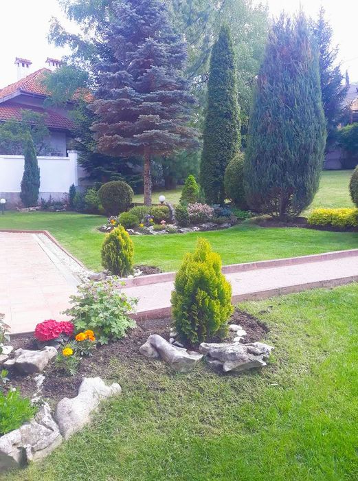 Косене на трева. Озеленяване и поддръжка на дворове