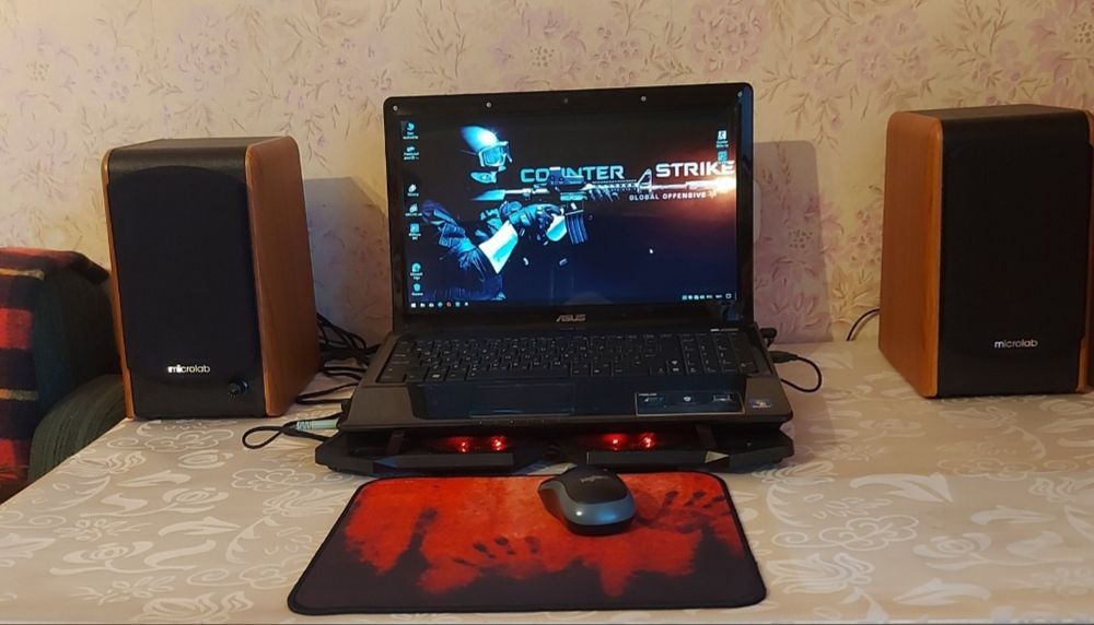 Ноутбук  ASUS K52J. проц. Phenom P960 4ядра. Торг. Договоримся  есть.