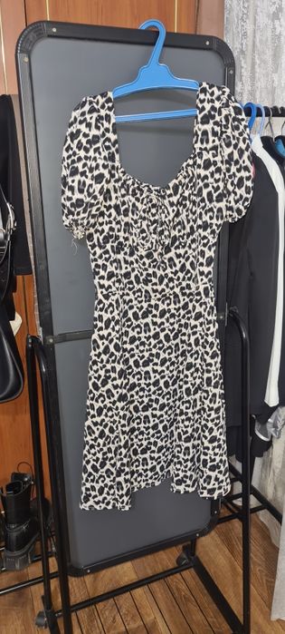 Летнее платье крестьянка 42-44