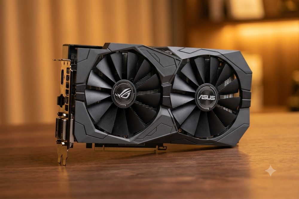 Видеокарта ASUS STRIX RX 570 4gb