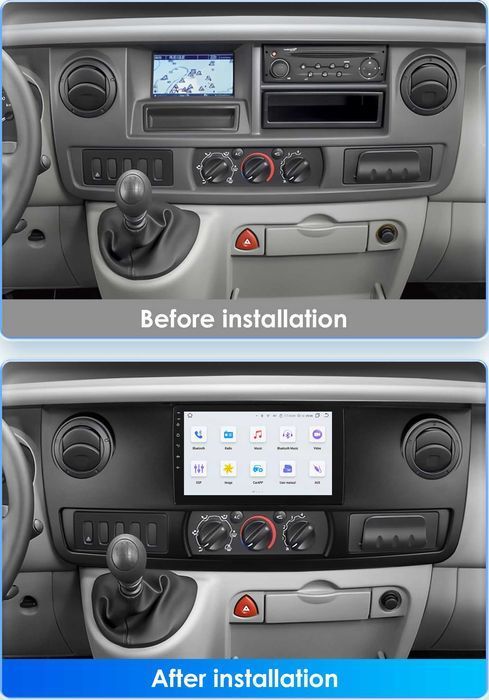Renault Master 2003 - 2011 Мултимедия Навигация Android