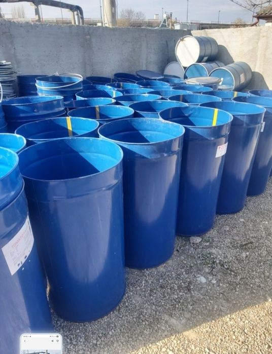 Butoi* butoaie tabla 220 litri cu capac si colier fixare