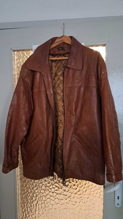 Мъжко яке-естествена кожа