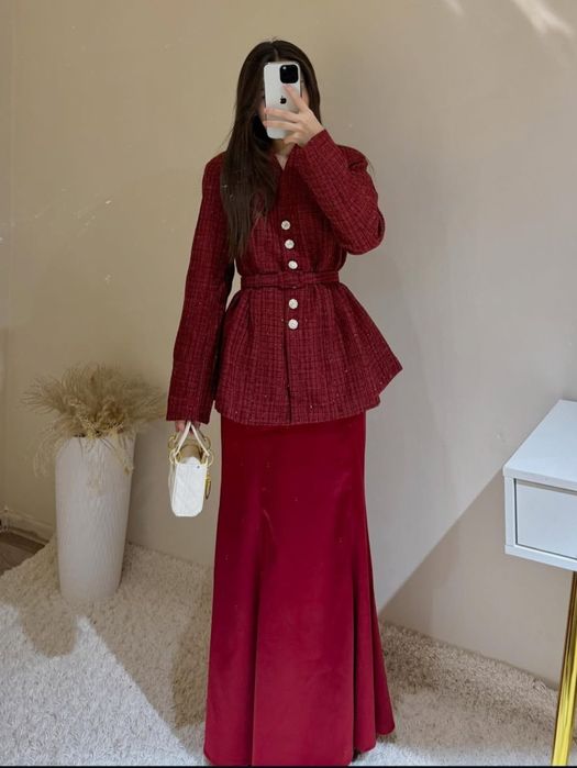 Платье. Твидовый двойка