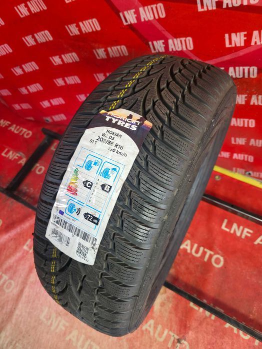 1 anvelope de iarna - 205/55/16 - nokian - noua - dot 2019 !