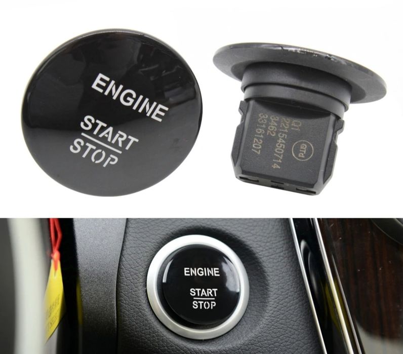 Старт Стоп / Start stop бутон Mercedes / Мерцедес