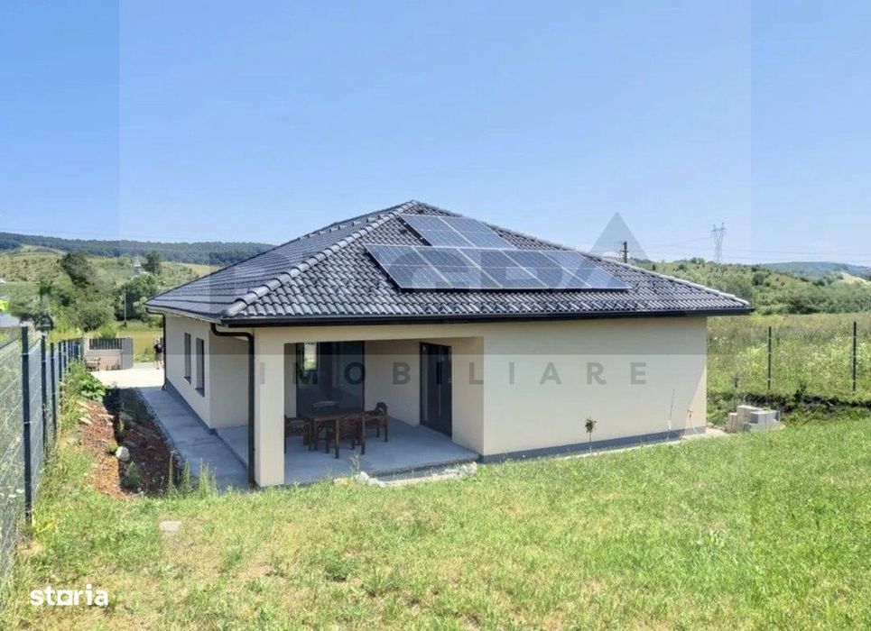 Casa individuala de 130mp, teren 800mp, panouri solare, Salistea Veche