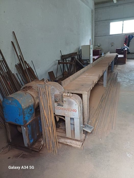 Оборудване от арматурен двор - машини за заготовка на арматурно желязо