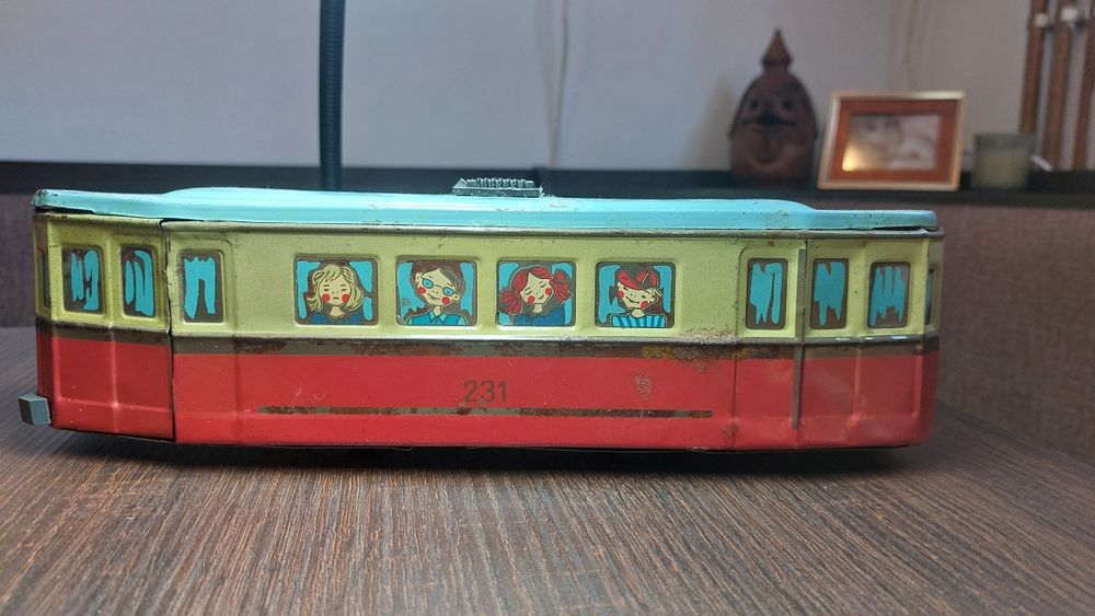 Jucarie veche tramvai romanesc Agatex