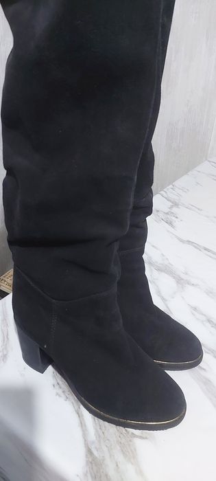 Продам натуральные сапоги