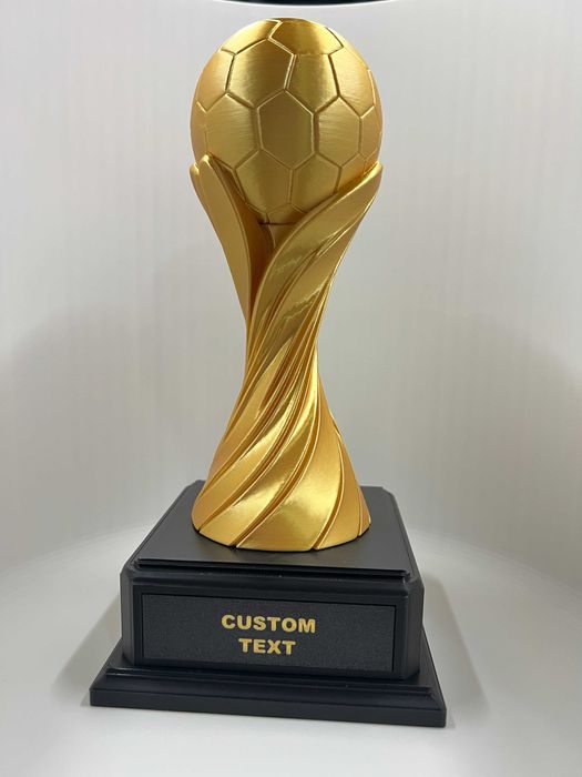 Trofeu Fotbal Personalizat cu Nume - Cupa fotbal - Cadou Sportiv - 4 Marimi