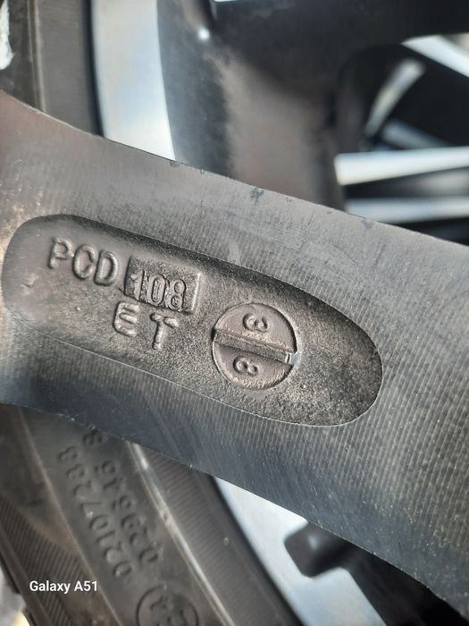 Ляти джанти с гуми 4×108,15цола