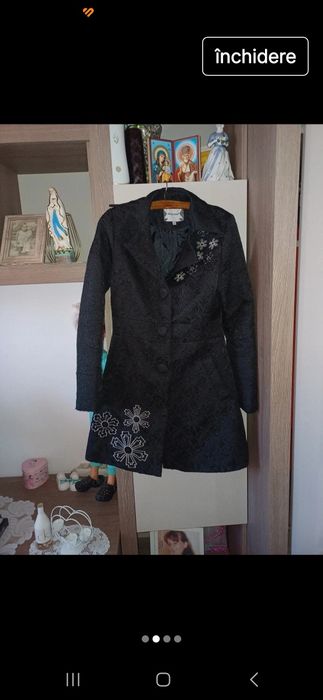 Palton dama mărimea xs S 50 kg