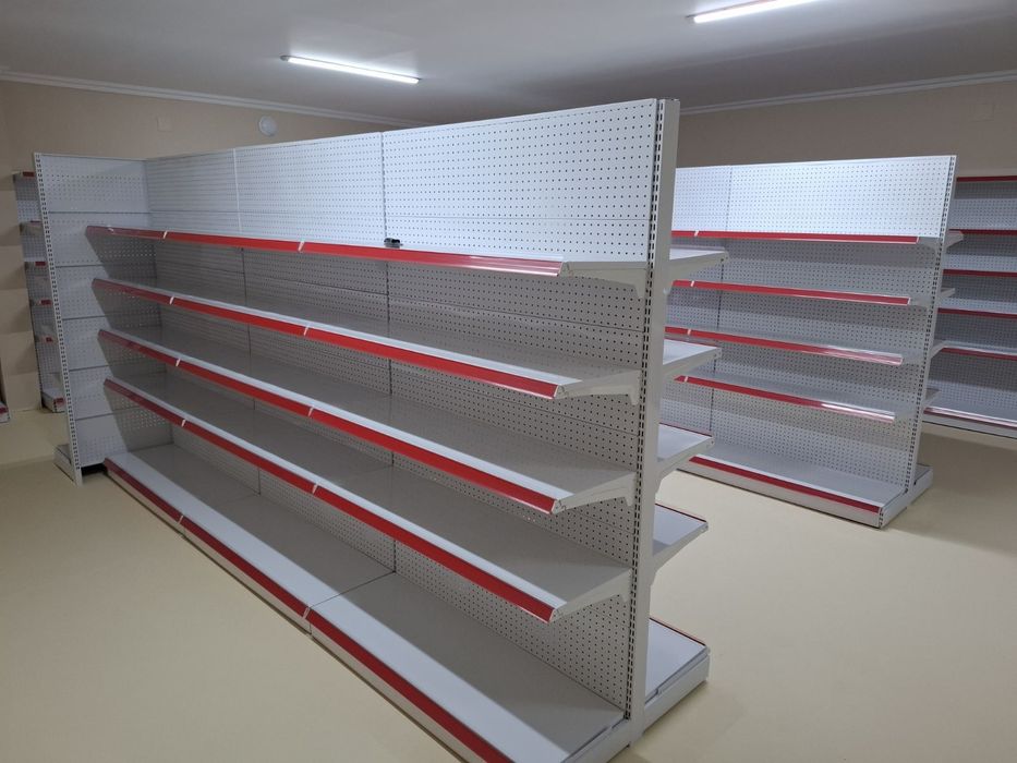 Крайстенен и островен стелаж за магазин супермаркет