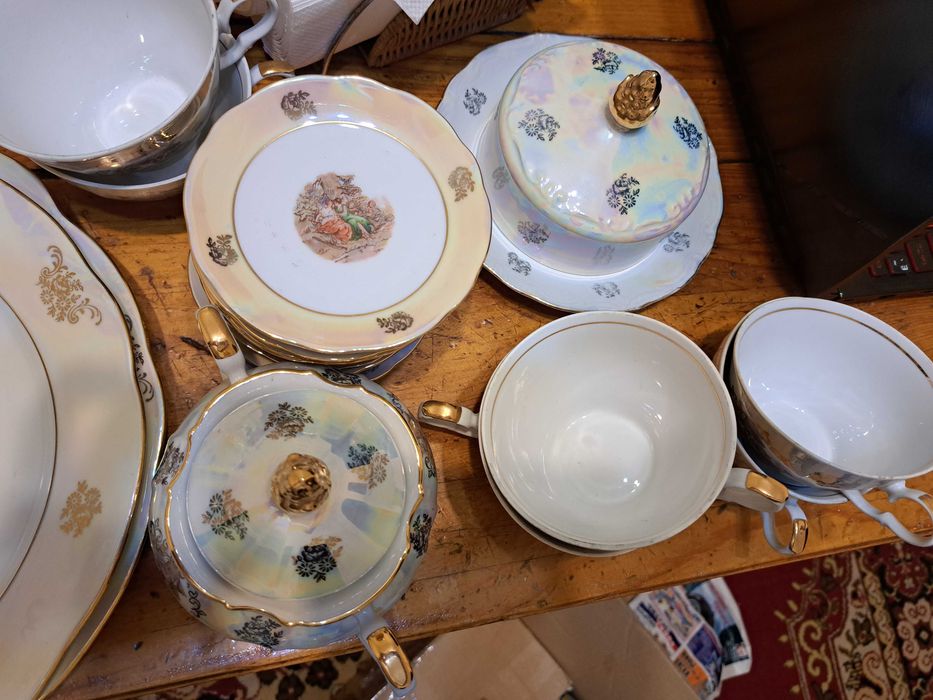 Сервиз "Madonna" 12 персон, перламутр, Германия, "Kahla", новое