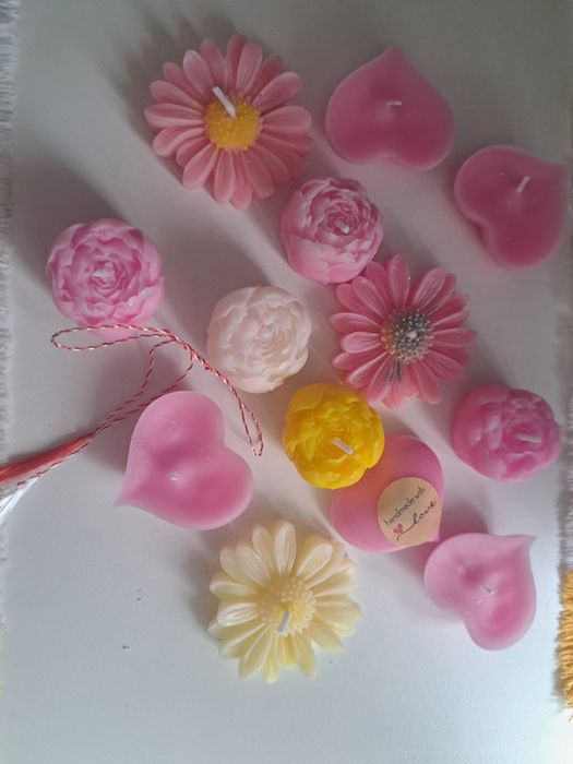 Lumânări parfumate set 4 buc- 20 lei