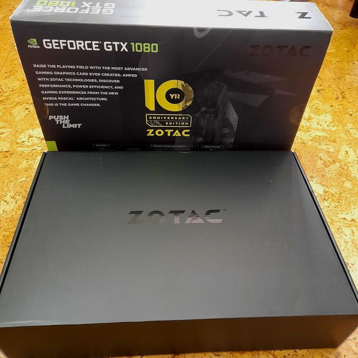 Видео карта ZOTAC GeForce GTX 1080. Като нова!