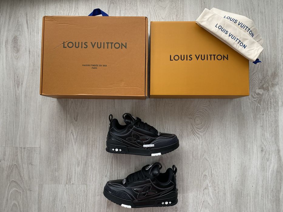 Louis Vuitton Skate Sneaker Black 41