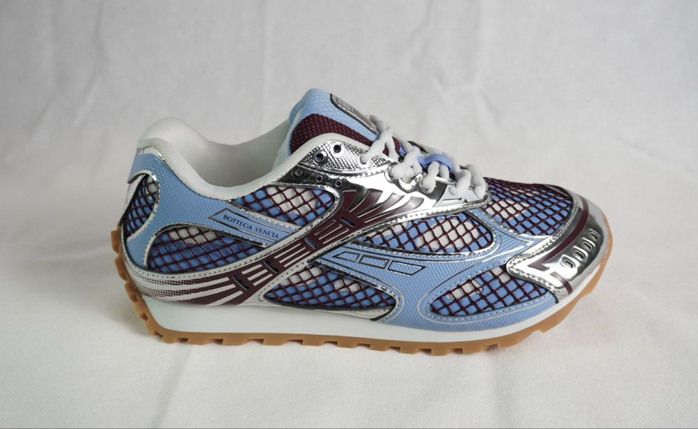 Bottega Veneta Orbit Sneakers Barolo/Blue Bell – №41, нови