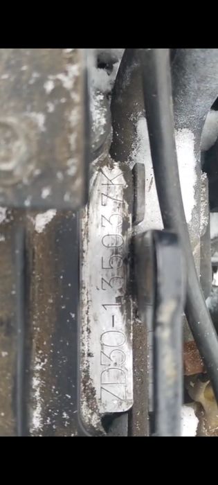 Двигатель на Ниссан патрол  ZD30 Снять с рабочего  машины.