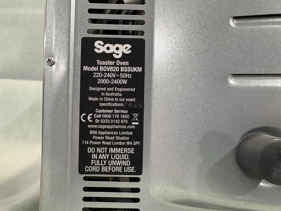 Печка/Фурна - Sage 2400W