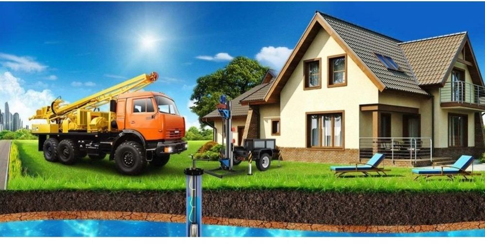 Бурения скважин до 200метров