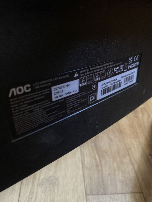 Монитор на запчати