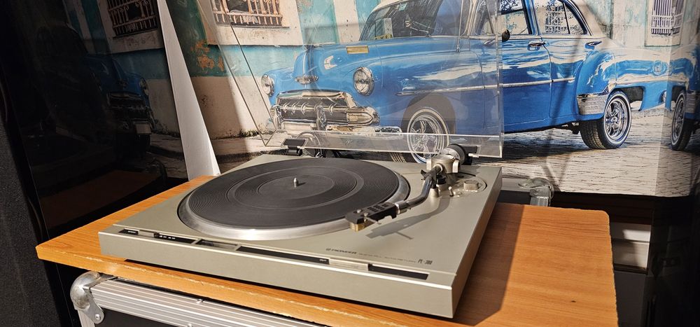 Pioneer PL 300 pick-up picap turntable pickup direct drive stroboscop