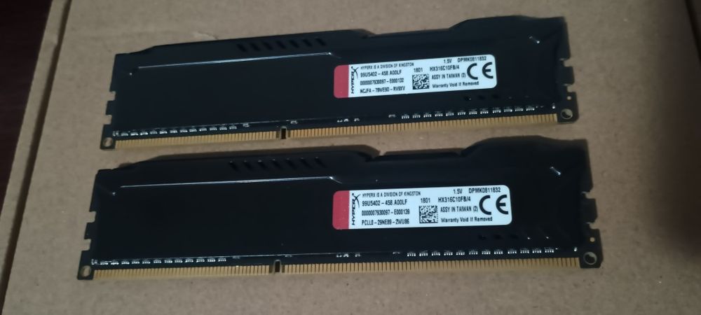Рам памет DDR3 HyperX fury