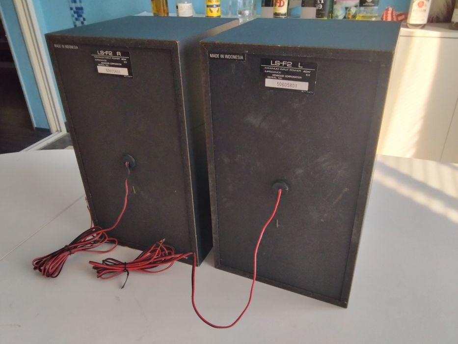 оригинални трилентови тонколони кенууд 2х45 вата страхотни нов внос