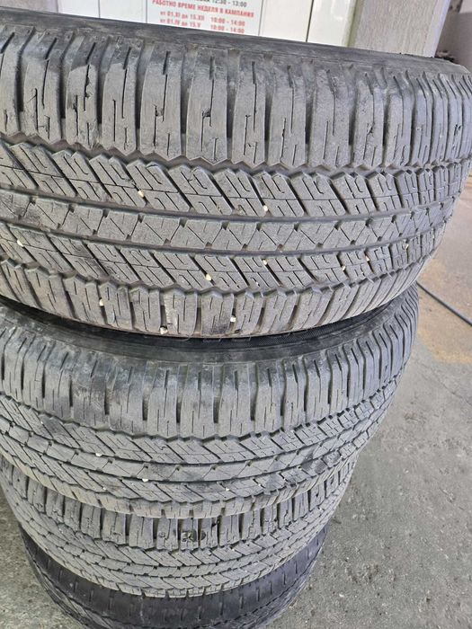 265/55/19 3 бр.. Bridgestone Dueler А/Т всесезонни