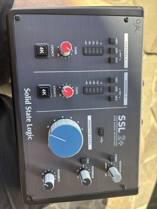 Interfata audio placa sunet SSL 2+