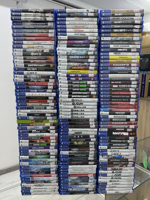 Playstation диски бу и новые