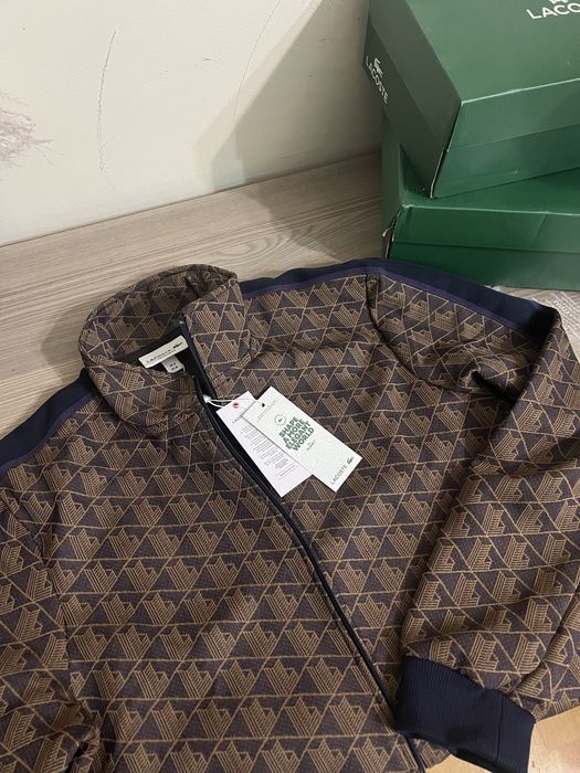 Lacoste мужская кофта на замке