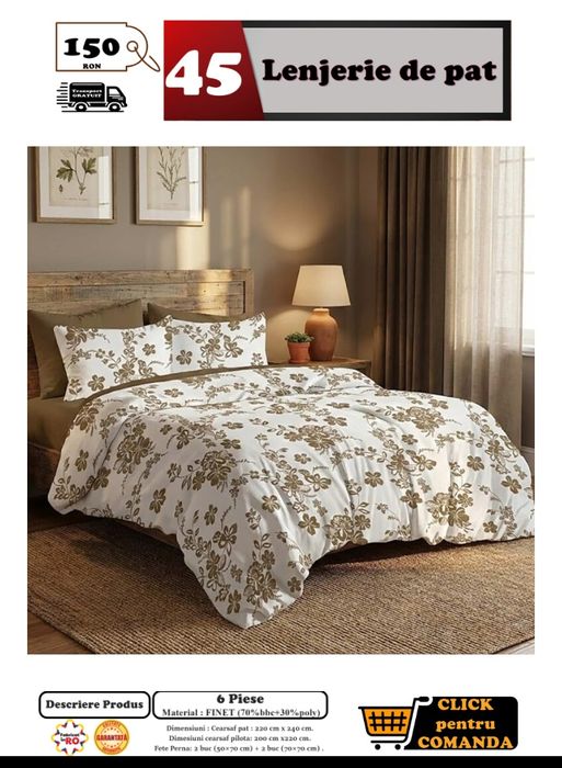 Lenjerii de fiet și bumbac.