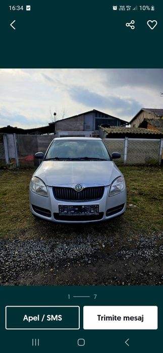 Dezmembrez skoda fabia 2 1.4 tdi