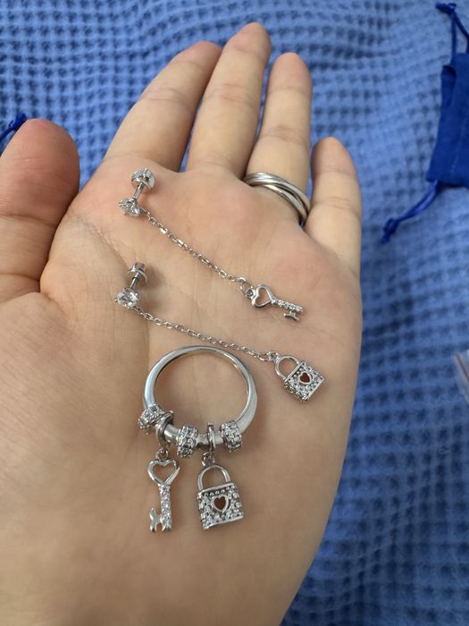 Кольцо и Серьги Sokolov