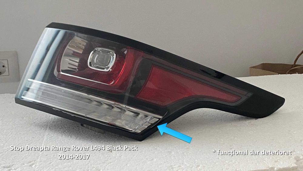Lămpi spate set (Stopuri) Range Rover Sport L494 2014-2017, Black Pack