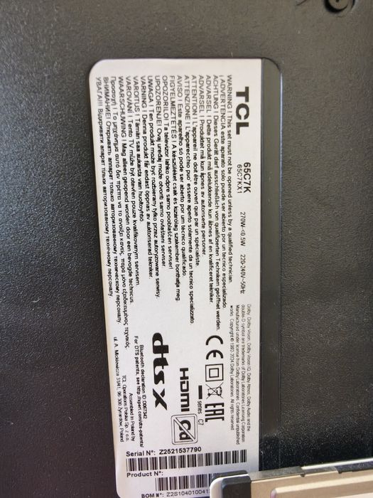 Televizor TCL 65 C7K
