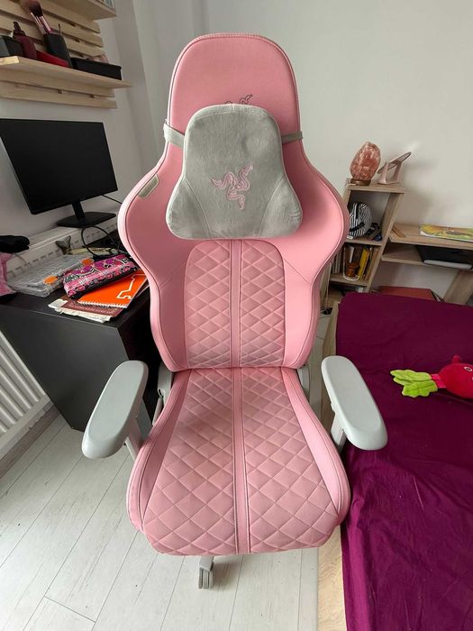 Scaun Razer Enki Quartz Roz gaming