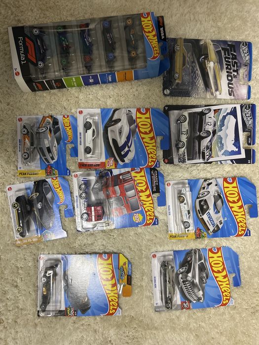 hot wheels машинки