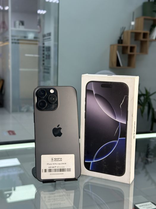iphone 16 pro max black 256gb
