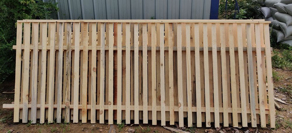 Заборы готовые в пролетах