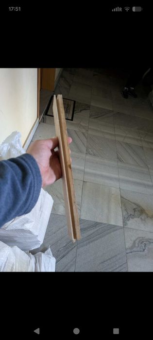 13 торби паркет от естествен дъб (използван)