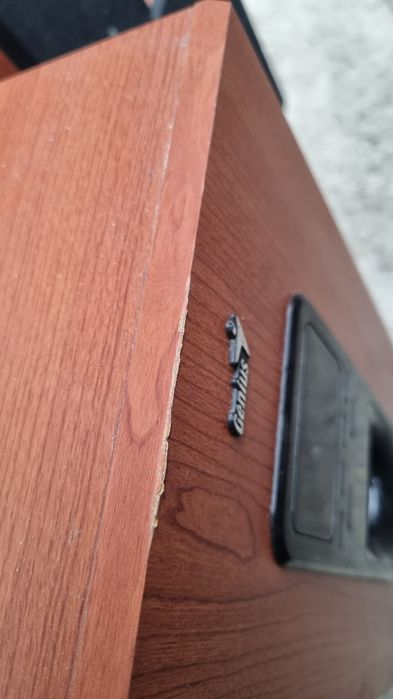 Sistem audio 5.1 Genius din lemn – sunet puternic + bass profund