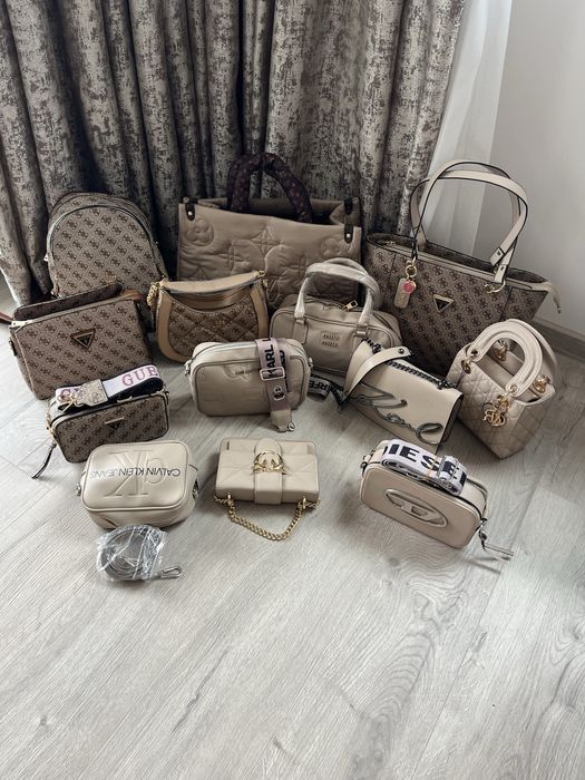 Различни брандове chanel ,celıne,pınko.chrıstıan малки и големи чанти
