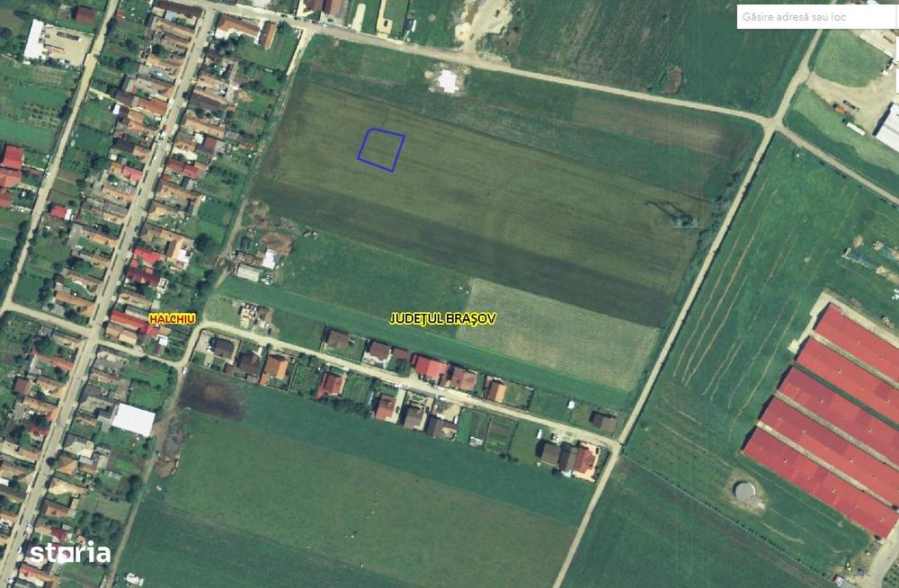 Teren intravilan cu PUZ si utilitati- 605 mp / Halchiu