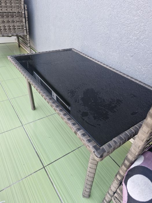 Vând set de gradina din ratan